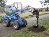 Prace ziemne miniładowarką – Wrocław